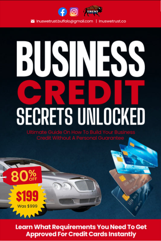 BUSINESS CREDIT SECRETS UNLOCKED E-BOOK